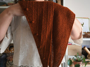 Lagun Shawl, by Loareknits